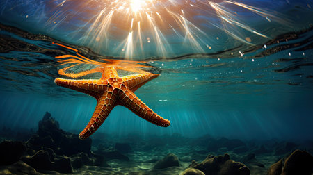 fish marine starの素材