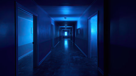 mysterious blurred interior darkの素材