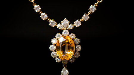 chain yellow sapphireの素材