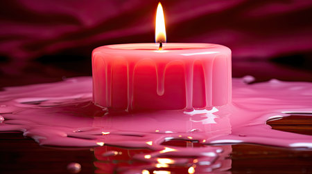 burning dripping pinkの素材