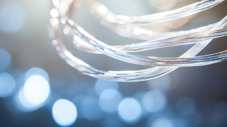 necklace silver linesの素材