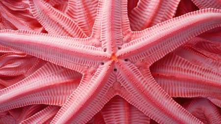marine pink starfishの素材