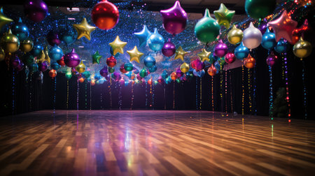 party star glitterの素材