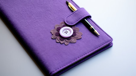 stitching purple feltの素材