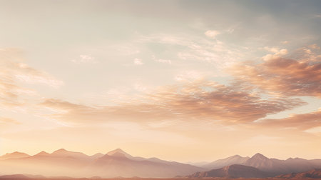pastel golden hour skyの素材