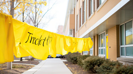 elegant banner yellowの素材