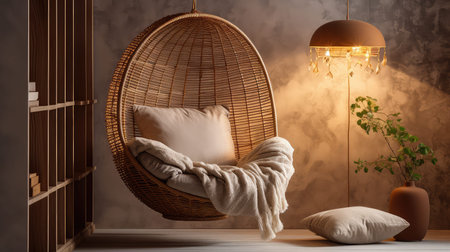 reading wicker lightの素材