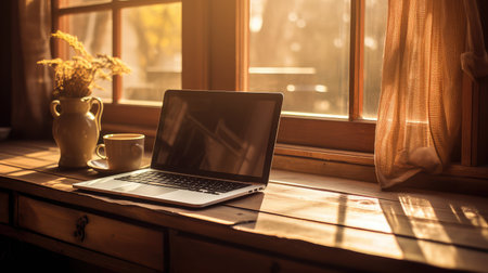 natural technology background lightの素材