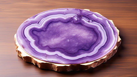 setting purple agateの素材