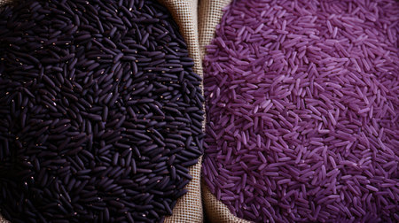 antioxidant purple riceの素材