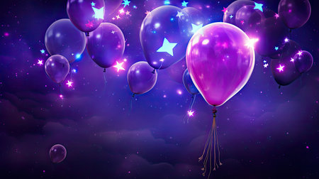 air purple starsの素材