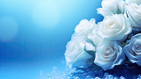 sky blue photography backgroundの素材