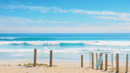 sea blue bannerの素材