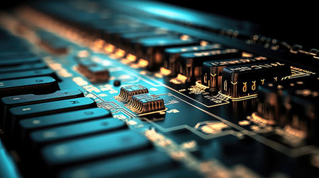 computer alphabet technology circuitの素材