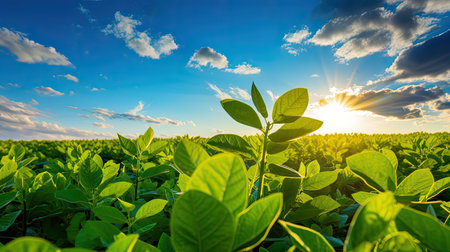 field soy bean oilの素材