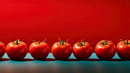 line composition tomato redの素材