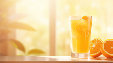 sun light orangeの素材