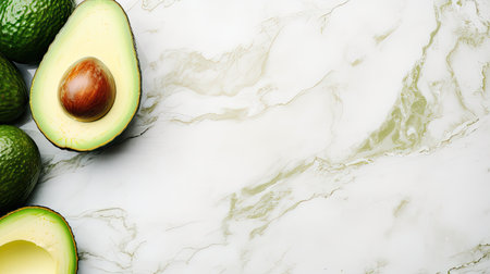 fruit food avocado backgroundの素材