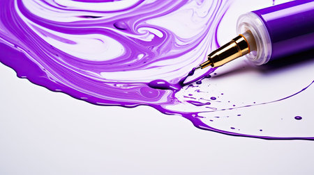 vibrant purple markerの素材