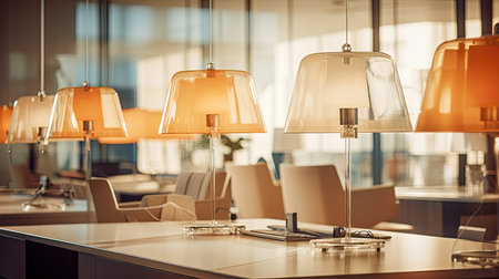 lighting blurred lamps interiorの素材