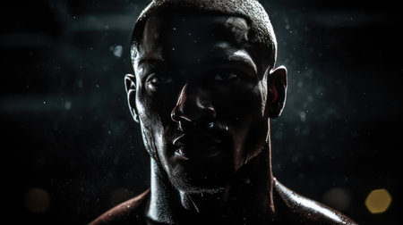 sweat dark workoutの素材