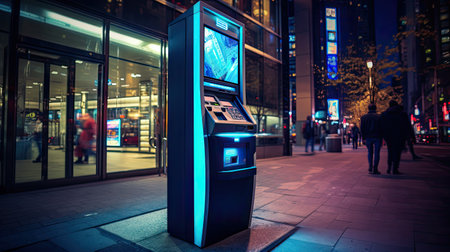 fintech money technologyの素材