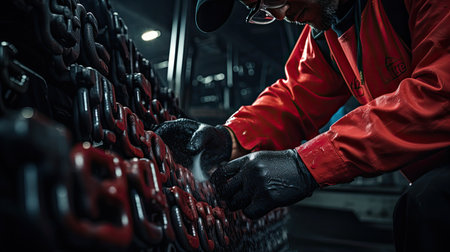 industrial chain oilの素材