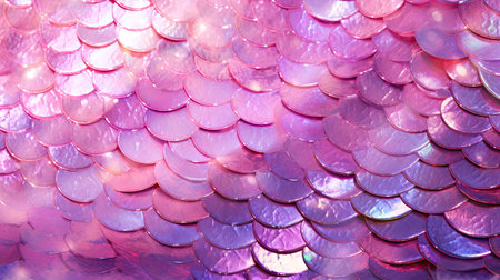 close pink mermaid scalesの素材