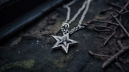 tarnished distressed starsの素材