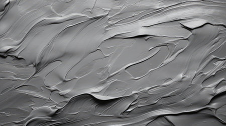 bold grey paint strokeの素材