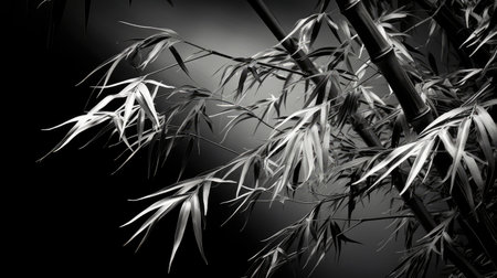 strong chinese bamboo treeの素材