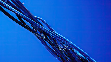 connection telephone blueの素材