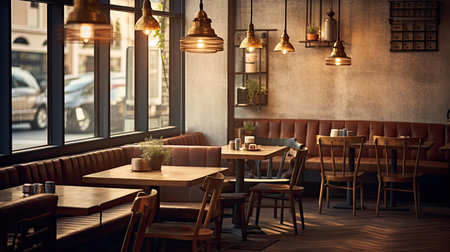 coffee blurred interior design projectの素材