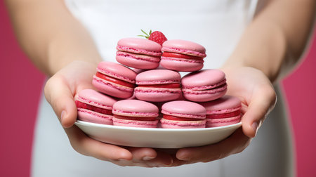 bakery food raspberry fruitの素材