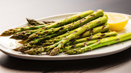 delicious view asparagus greenの素材