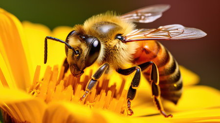 yellow wax bee farmの素材