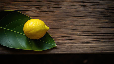 delicate leaf lemon yellowの素材