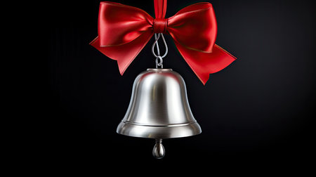 hanging silver bellの素材