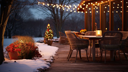 blue christmas lights colorの素材