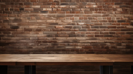 vintage blurred brick interior wallの素材