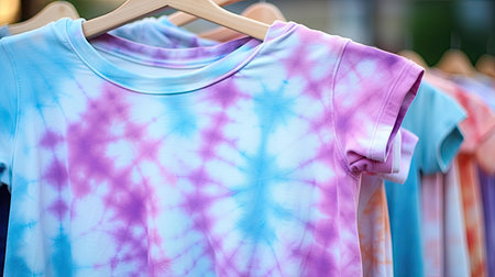 t pastel tie dyeの素材