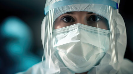 shield coronavirus protective equipmentの素材