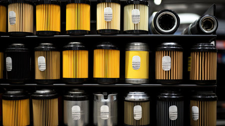 maintenance oil and filter changeの素材