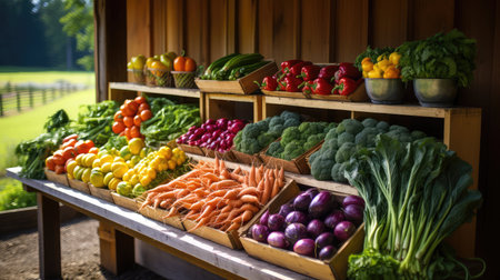 vegetables sustainable oranic farmの素材