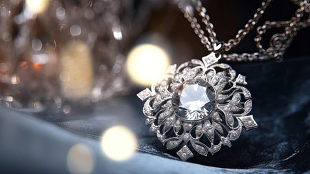 necklace silver typeの素材