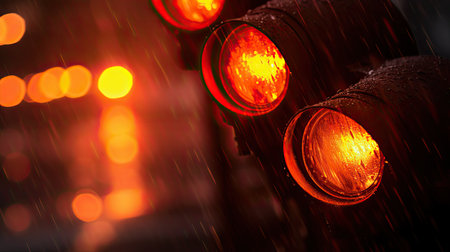 warning hazard lightsの素材