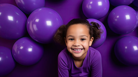 excitement solid purple backgroundの素材