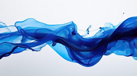 paint abstract blue worldの素材