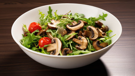 button ingredient champignon mushroomの素材