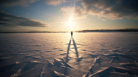 warmth winter sun In the second photographの素材